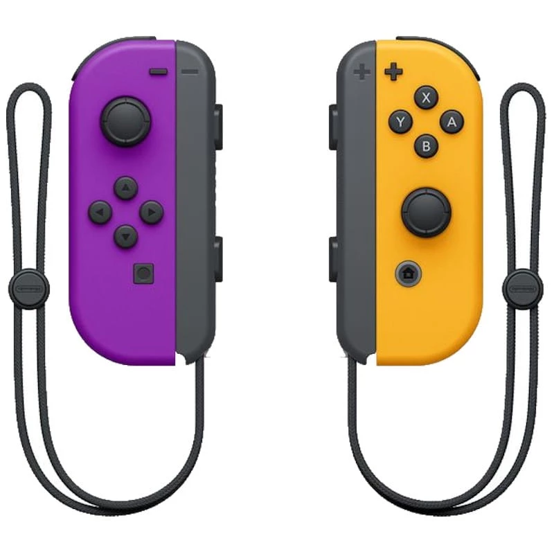 Joy-Con Set Gauche/Droit Nintendo Switch Violet Orange Bluetooth Manette