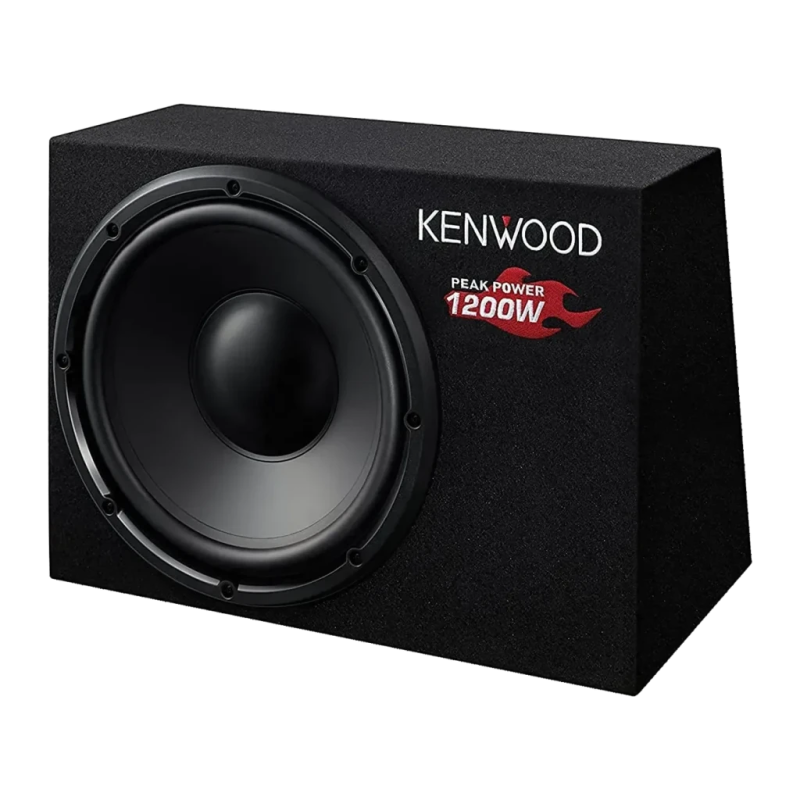 Caisson de basses voiture Kenwood 30cm Passif 300W RMS Noir KSC-W1200B