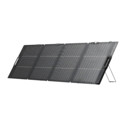 Panneau solaire portable EcoFlow 220W Bifacial Léger IP68 Noir