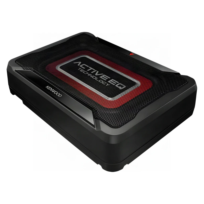 Caisson de basse voiture Kenwood Actif Classe D 160W RMS Noir KSC-PSW7EQ