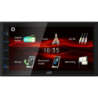 JVC Noir 6,8 pouces Tactile Bluetooth 5,0 KW-M180DBT caméra arrière Autoradio