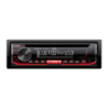 JVC Noir 1 DIN Bluetooth KD-T702BT Autoradio