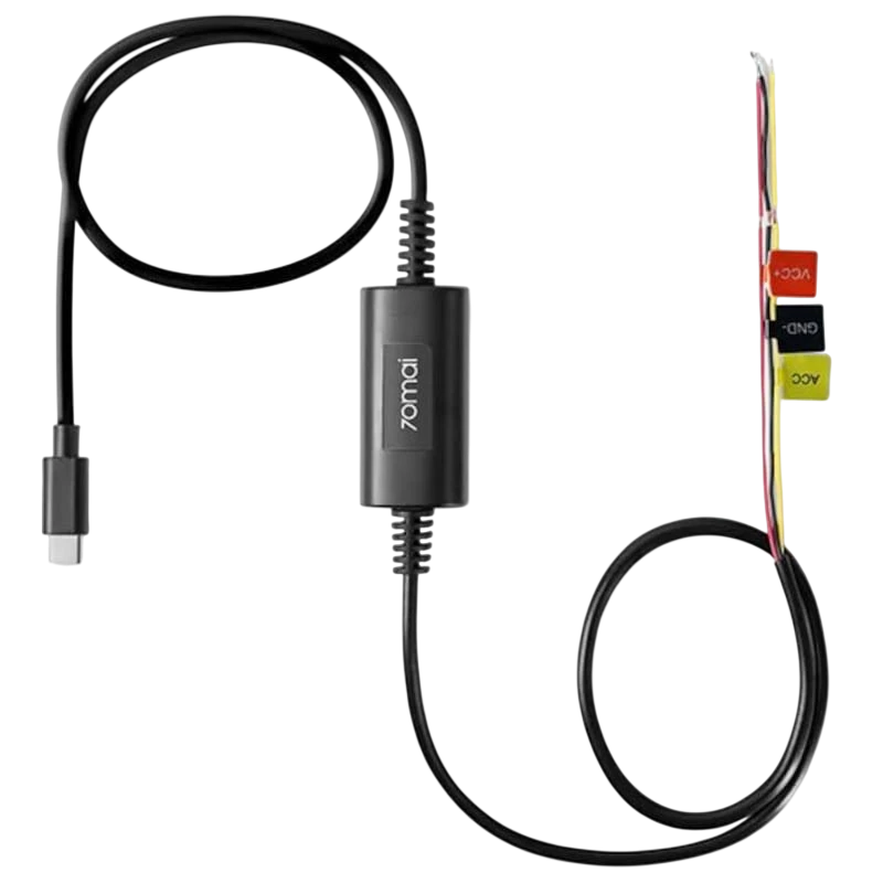 70mai Hardwire Kit UP03 A800SE/T800/M800/X800/A810/A810S/M500/Omni Noir