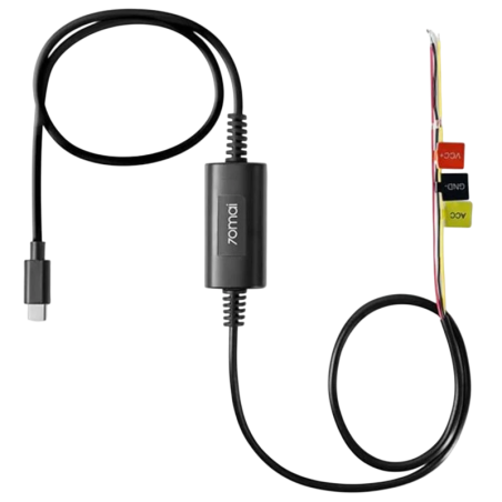 70mai Hardwire Kit UP03 A800SE/T800/M800/X800/A810/A810S/M500/Omni Noir