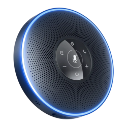 Emeet OfficeCore M2 Noir 3W 10h 2600mAh entrée AUX Bluetooth 4.2 Haut-parleur de conférence