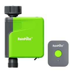 RainPoint Bluetooth 5.0 4 piles AA HTV107B IP54 Programmateur d'arrosage