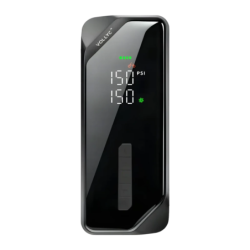 Flextail Evo Tire Pump 150 PSI Noir 4500mAh écran numérique 4 modes Compresseur d'air portable