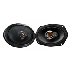 Kenwood 3 voies KFC-S6977EX Noir 80W Haut-parleurs voiture