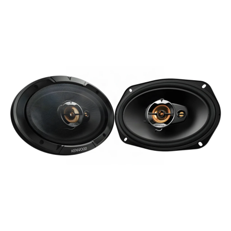 Kenwood 3 voies KFC-S6977EX Noir 80W Haut-parleurs voiture
