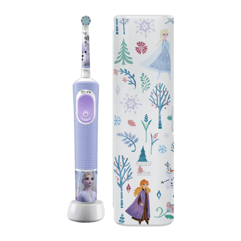 Oral-B Vitality Pro 103 Kids Frozen Oscillante 3D Bleu Clair/Blanc Brosse à dents électrique