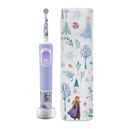 Oral-B Vitality Pro 103 Kids Frozen Oscillante 3D Bleu Clair/Blanc Brosse à dents électrique