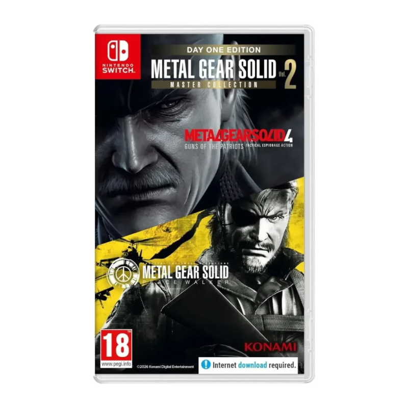 Jeu vidéo Konami Metal Gear Solid : Master Collection Vol. 2 Nintendo Switch