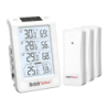 Baldrtherm RainPoint B0598 Rétroéclairage Automatique 3 canaux Blanc Thermo-hygromètre sans fil