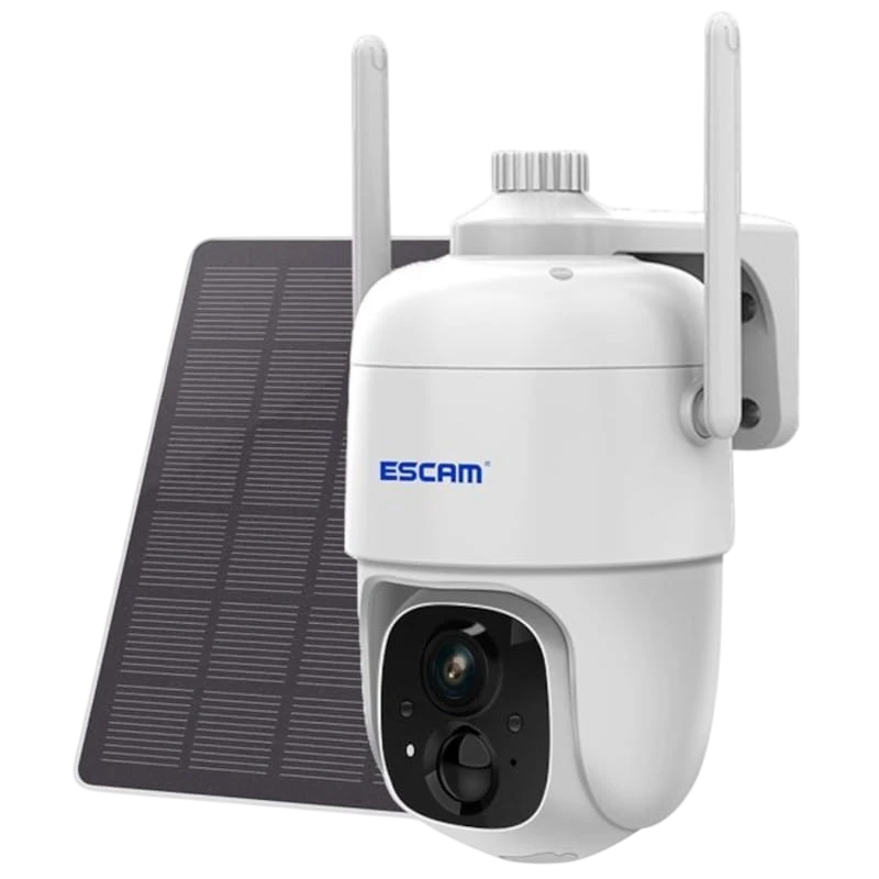 Escam G24 3M Blanc WiFi Solaire Caméra de surveillance