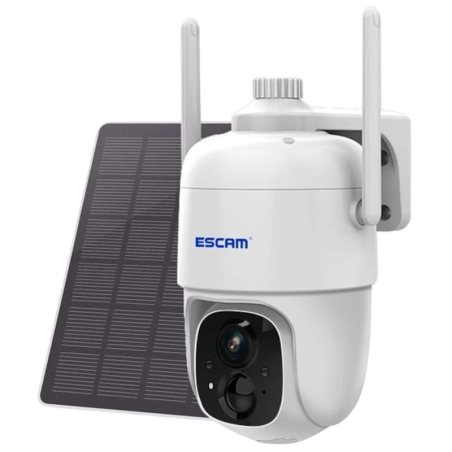 Escam G24 3M Blanc WiFi Solaire Caméra de surveillance