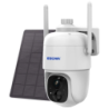 Escam G24 3M Blanc WiFi Solaire Caméra de surveillance