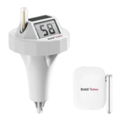 Rainpoint BaldrTherm Solaire + piles HCS0706 Blanc WiFi 2,4GHz Thermomètre de piscine
