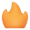 Écran diffusant Flextail Flame pour Tiny Pump 2X Orange