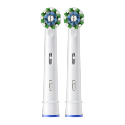 Têtes de remplacement Oral-B Pro CrossAction EB2 Pack 2 Blanc