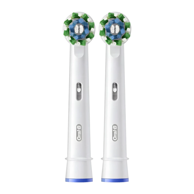 Têtes de remplacement Oral-B Pro CrossAction EB2 Pack 2 Blanc