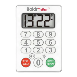 Minuteur de Cuisine RainPoint Blanc E0575S