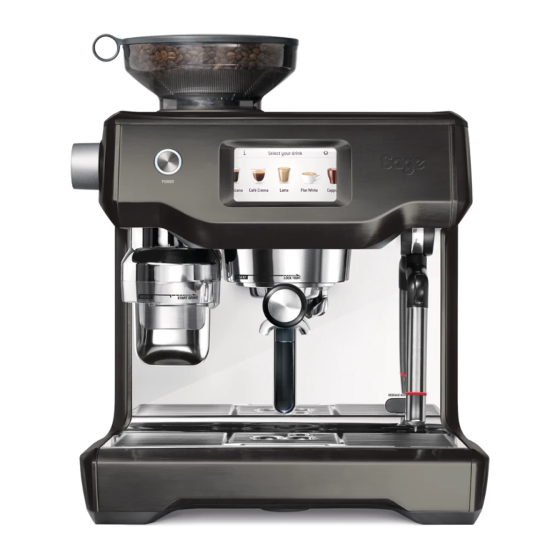Sage The Oracle Touch 2,5L Acier Inoxydable Noir SES990BST4EEU1 2400W 15 bars Machine à Café Superautomatique