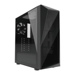 Cooler Master CMP 520L Verre Trempé ATX Noir Midi Tower 3 ventilateurs Boîtier PC