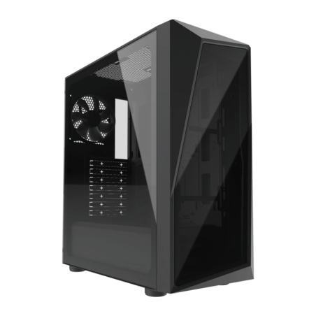 Cooler Master CMP 520L Verre Trempé ATX Noir Midi Tower 3 ventilateurs Boîtier PC