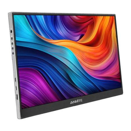 Anmite A156W04T Tactile Gris 15,6 pouces Full HD 60Hz 5ms Écran portable