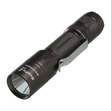 Superfire A6 Noir Batterie 18650 555 lumens 155m 2000mAh IP45 Lampe torche LED rechargeable