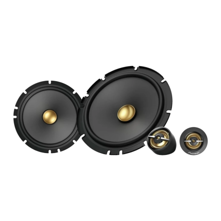 Pioneer 2 voies TS-A1601C Noir 80W Haut-parleurs voiture