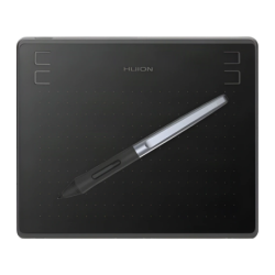 Tablette graphique Huion HS64 Noir 6,3 pouces 5080 LPI 8192 niveaux de pression