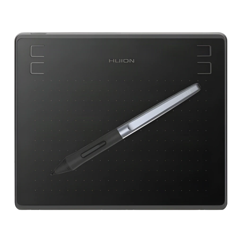Tablette graphique Huion HS64 Noir 6,3 pouces 5080 LPI 8192 niveaux de pression