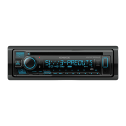 Kenwood Noir 1 DIN Bluetooth KDC-BT960DAB Autoradio