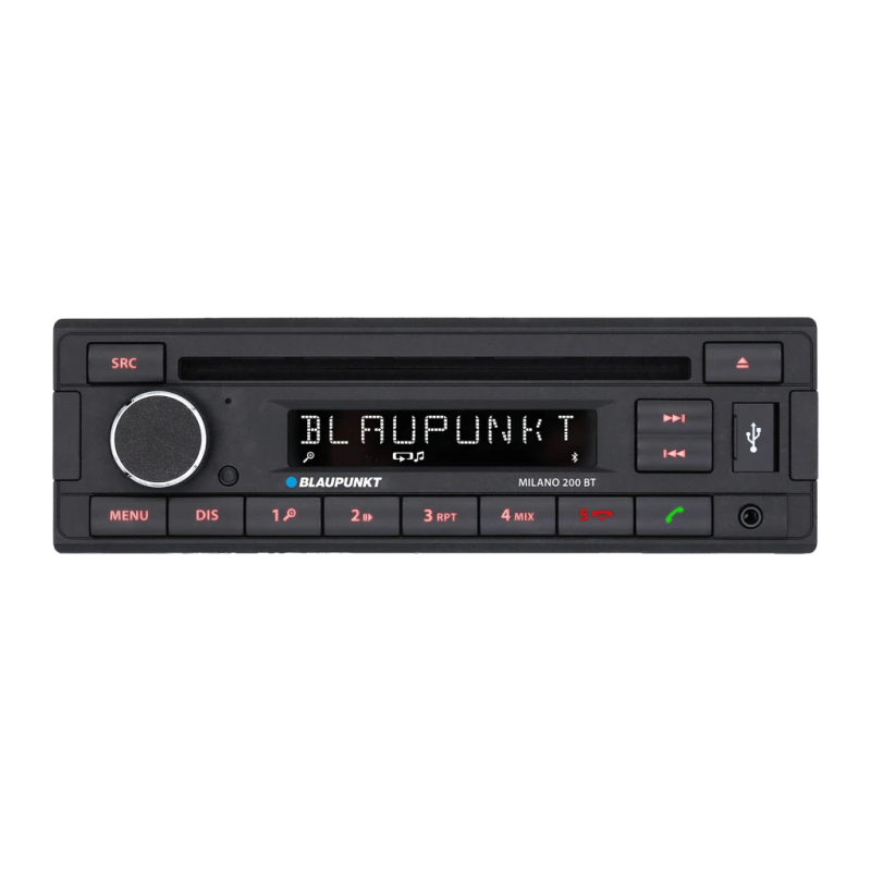 Blaupunkt Milano 200 BT CD Noir 1 DIN Bluetooth Autoradio