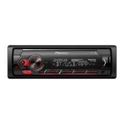Pioneer Noir 1 DIN Bluetooth MVH-S420BT Autoradio