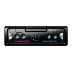 Pioneer Noir 1 DIN Bluetooth SPH-20DAB Autoradio