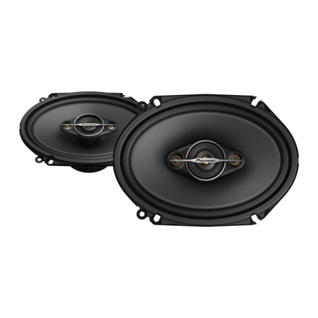 Pioneer 4 voies TS-A6881F Noir 80W 350W max Haut-parleurs voiture