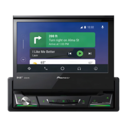 Pioneer Noir CarPlay Android Auto Bluetooth 7 pouces AVH-Z7200DAB Autoradio