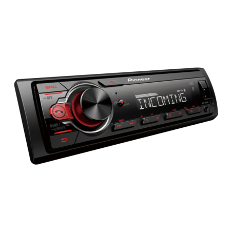 Pioneer Noir 1 DIN Bluetooth MVH-330DAB Autoradio