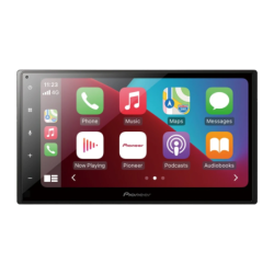Pioneer Noir CarPlay Android Auto Bluetooth 6,8 pouces SPH-DA160DAB caméra arrière Autoradio