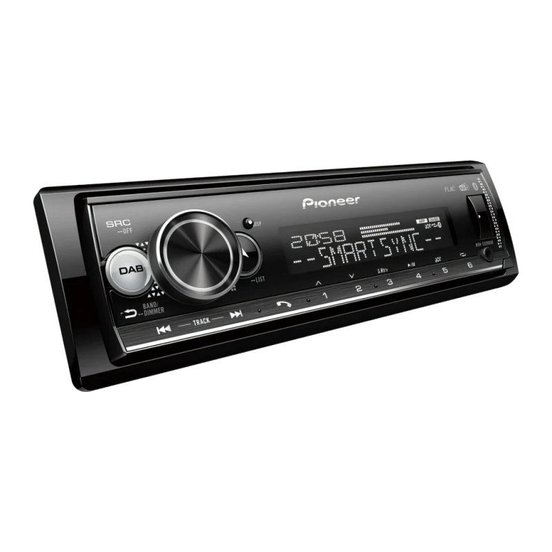 Pioneer Noir Bluetooth 1 DIN MVH-S520DAB Autoradio