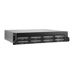 Terramaster 8 Baies Sans Disques 2× 10GbE U8-500 Plus 16GB Noir SATA Serveur NAS