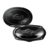 Pioneer 3 voies TS-G6930F Noir 45W Haut-parleurs voiture