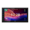 JVC Noir CarPlay Android Auto 6,8 pouces KW-M595DBT Bluetooth 5.0 Autoradio sans fil