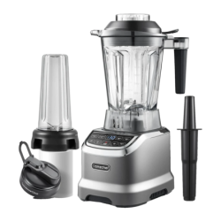 Amzchef 1,85L 1800W 26000 RPM Gris ZM5003-GA 2 vitesses Blender