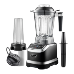 AMZCHEF 1,85L 1800W Noir ZM5003-BK 4 vitesses Blender