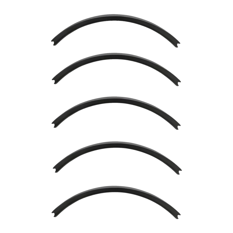 Lot de 5 Coussinets d'arceau Jabra Engage 65/75 Noir Similicuir