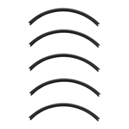 Lot de 5 Coussinets d'arceau Jabra Engage 65/75 Noir Similicuir