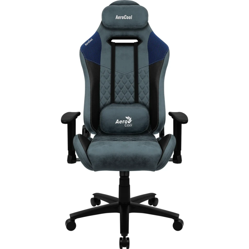Aerocool Duke AeroSuede Noir/Bleu Simili Cuir 2D 150kg ACGC-2025101.B1 inclinable Chaise gaming